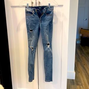 Gently used ripped jeans